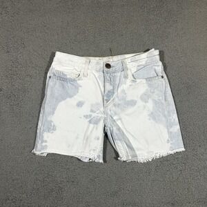 Current Elliott The Boyfriend Short Cut Off Shorts Sky tie-dye wash W-25 #2062